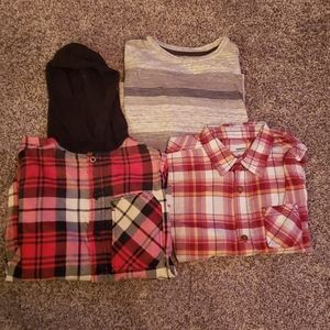 Three boys shirts